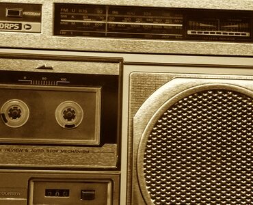 boom box tape deck